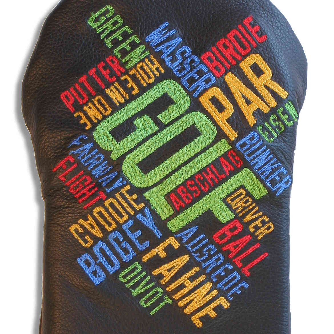 headcover_driver_cloud_1_schwarz_face Headcover Driver Cloud Schwarz Motiv