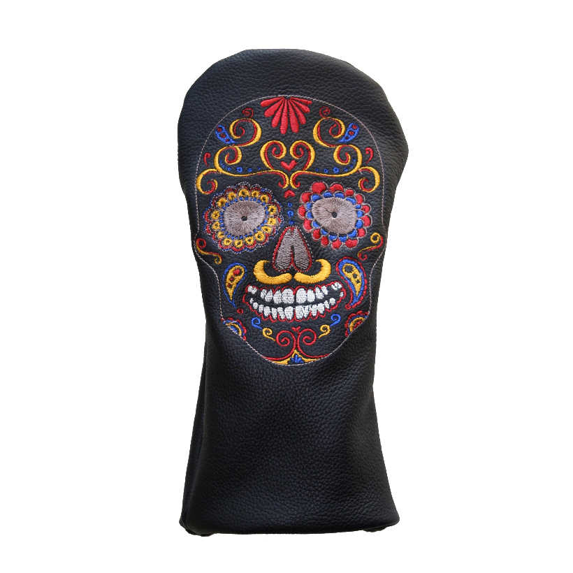 headcover_driver_scull_schwarz_titel Headcover Driver Skull Schwarz Titelbild